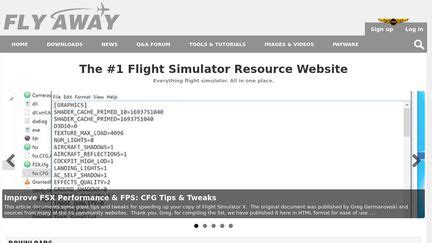 flyaway simulations official site.